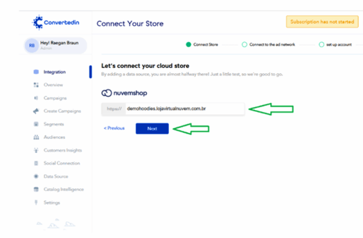 connect-account-ecommerce-screen-tutorial